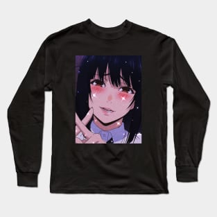 Sparkly Yumeko Jabami Long Sleeve T-Shirt